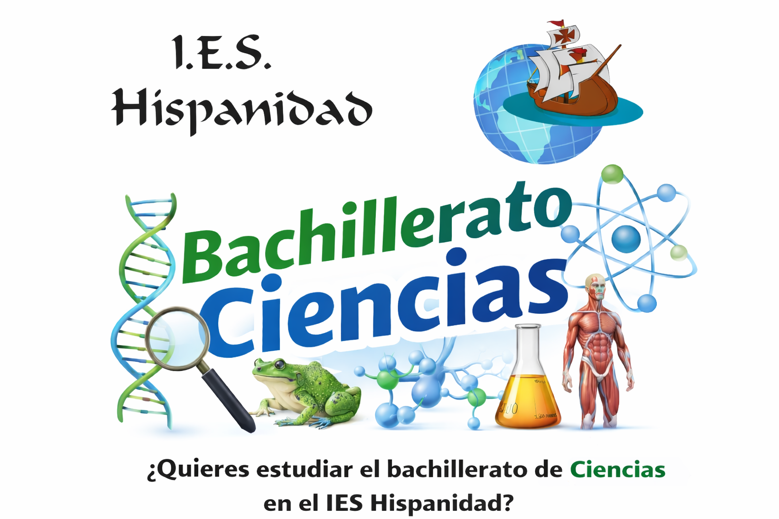 Bachillerato de ciencias en el IES Hispanidad